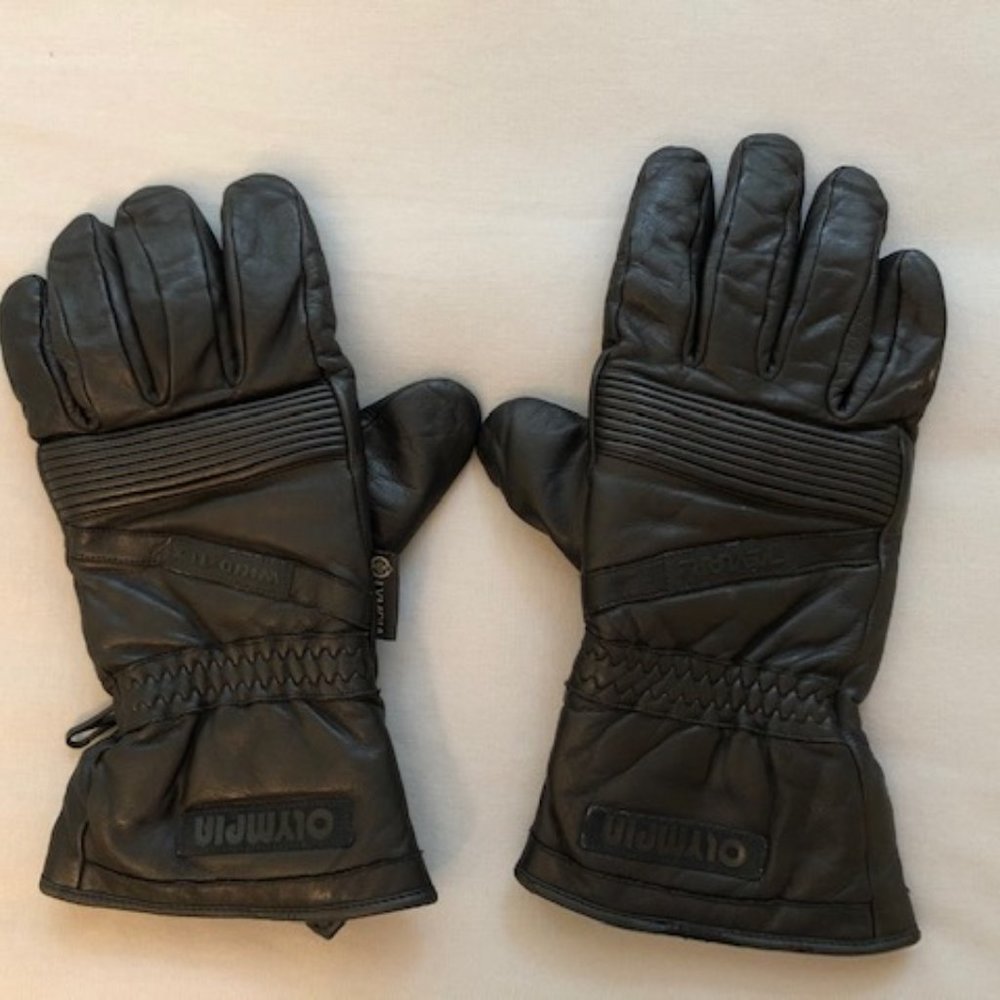 Olympia Men's Motorcycle Leather Gloves